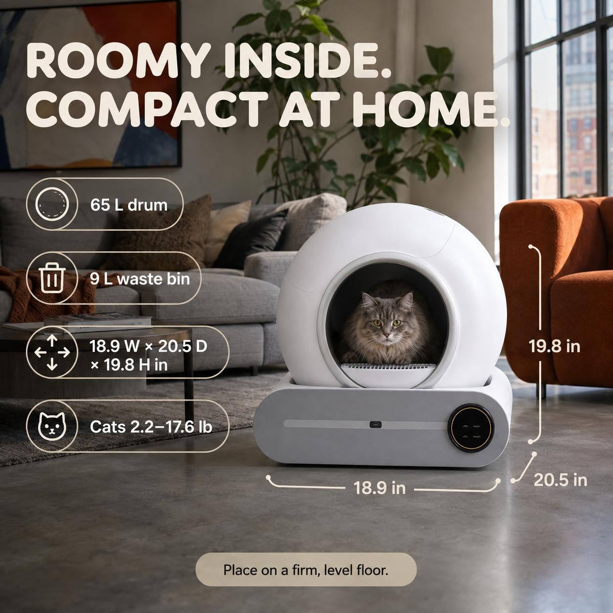 Self Cleaning Litter Box