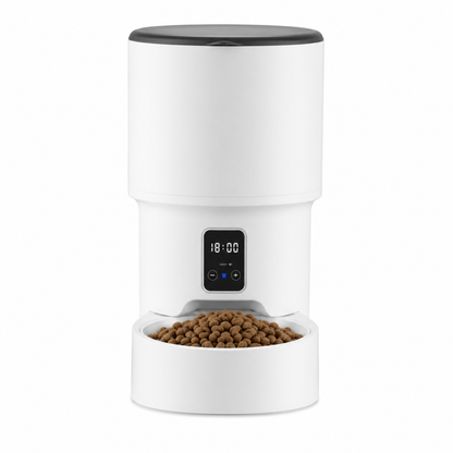 Automatic Cat & Dog Feeder with Camera – Smart 4L Pet Food Dispenser with App Control