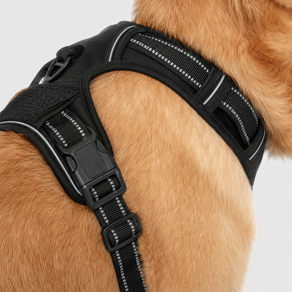 No Pull Dog Harness with Handle – Adjustable Padded Comfort Vest for Small, Medium & Large Dogs