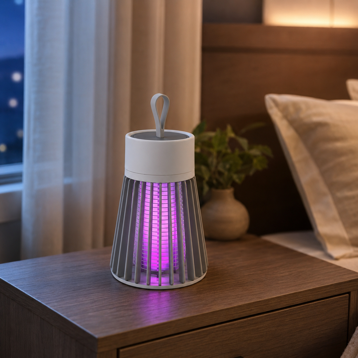 Electric Bug Zapper with USB Charging & LED Light | Indoor and Outdoor Insect Control
