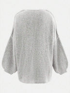 Batwing Sleeve Open Front Longline Cardigan