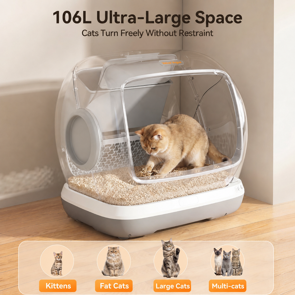 Self Cleaning Cat Litter Box
