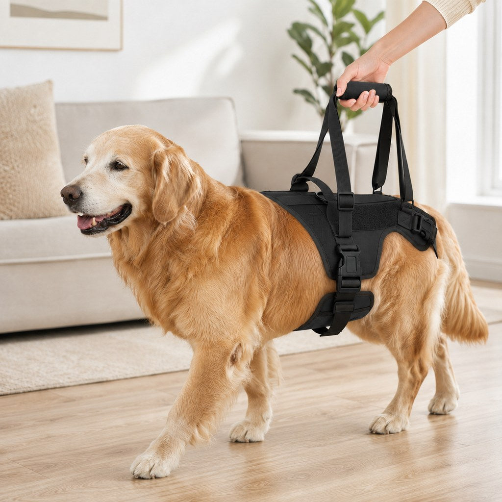 Full-Body Dog Lift Support Harness for Stairs, Cars & Limited Mobility