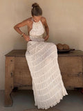 Bohemian Ruffle Two-Piece Set