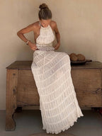 Bohemian Ruffle Two-Piece Set