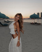 Bohemian Ruffle Two-Piece Set
