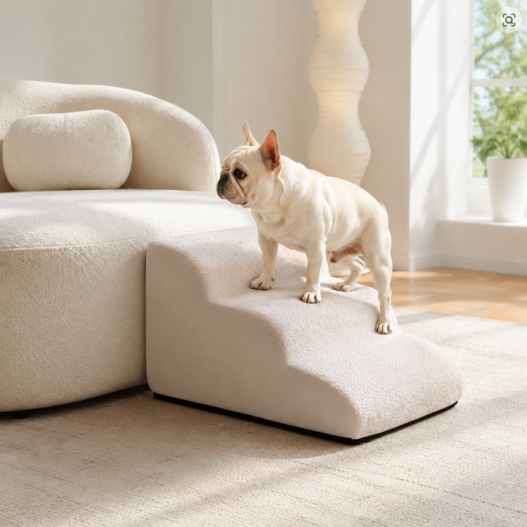Comfort Steps | Dog Stairs for Bed with Non-Slip Design | Soft Foam for Easy Access