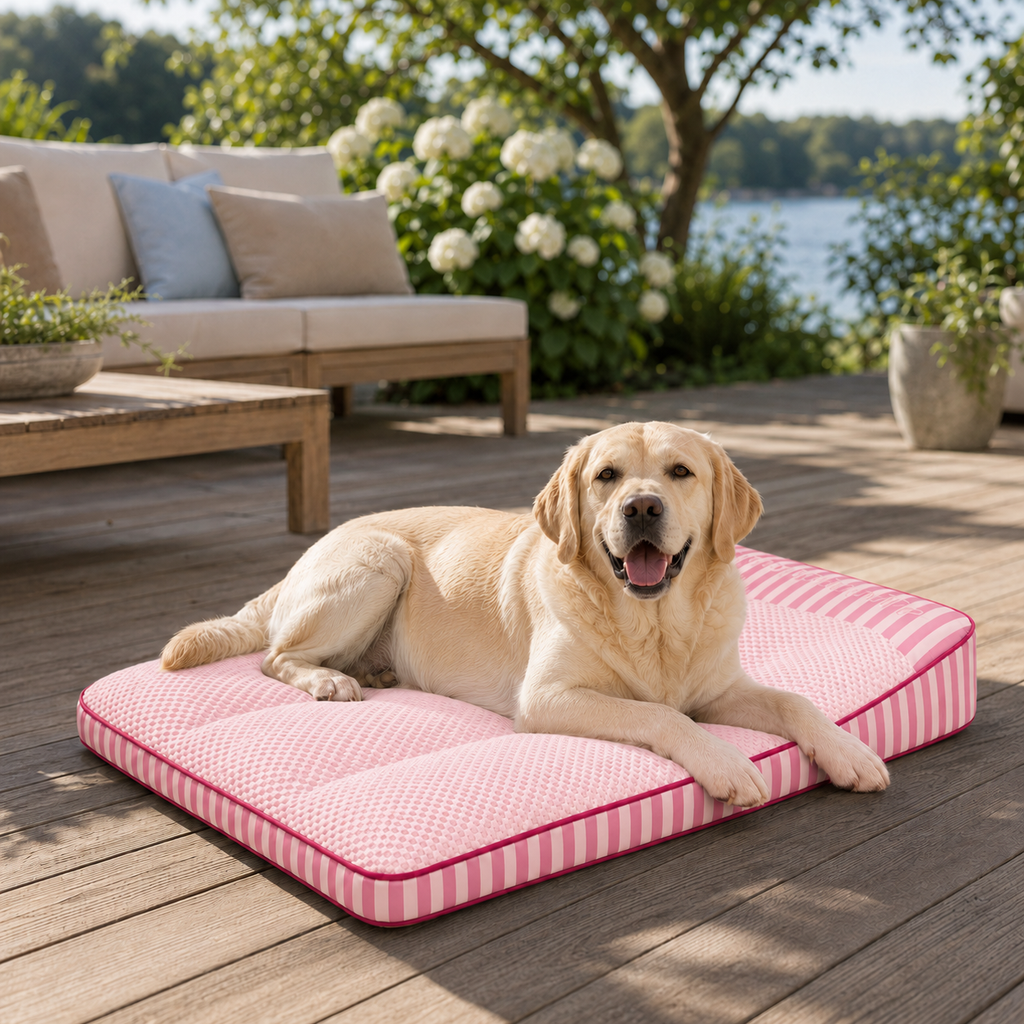 Cooling Orthopedic Dog Bed | Large Design with Joint Support & Breathable Fabric for Ultimate Comfort