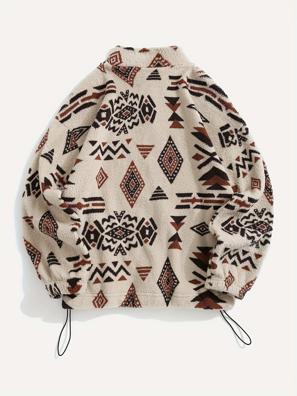 Rosalind Geometric Fleece Zip Jacket - image 5