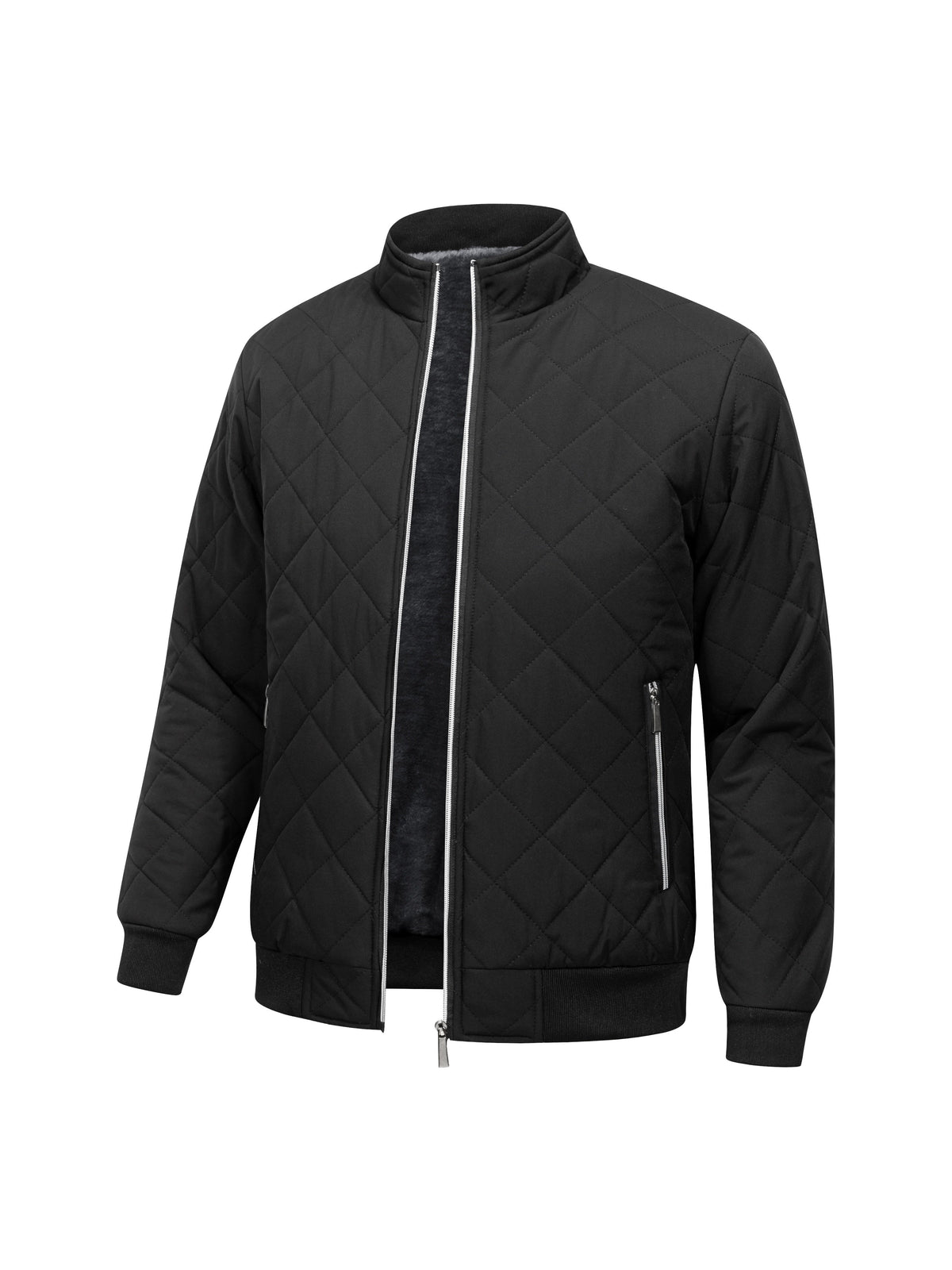 Ferdinand Quilted Fleece-Lined Bomber Jacket - image 3