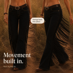 Elarosa – Western Fringe Suede Fringe Flare Pants