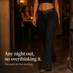 Elarosa – Western Fringe Suede Fringe Flare Pants
