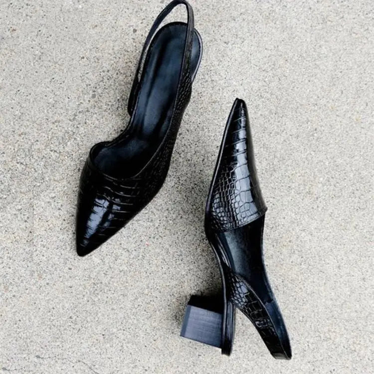 Cushioned Comfort Heels
