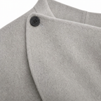 Wrapfield – Asymmetric Button Wrap Cape Jacket