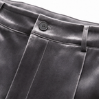 Wearbella – Velvet High-Waisted Wide-Leg Trousers