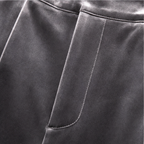 Wearbella – Velvet High-Waisted Wide-Leg Trousers
