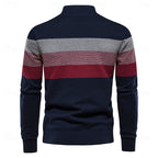 Ignatius Striped Quarter-Zip Sweater - image 5