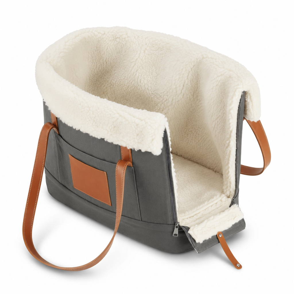 Stylish Dog & Cats Carrier Bag with Removable Lining