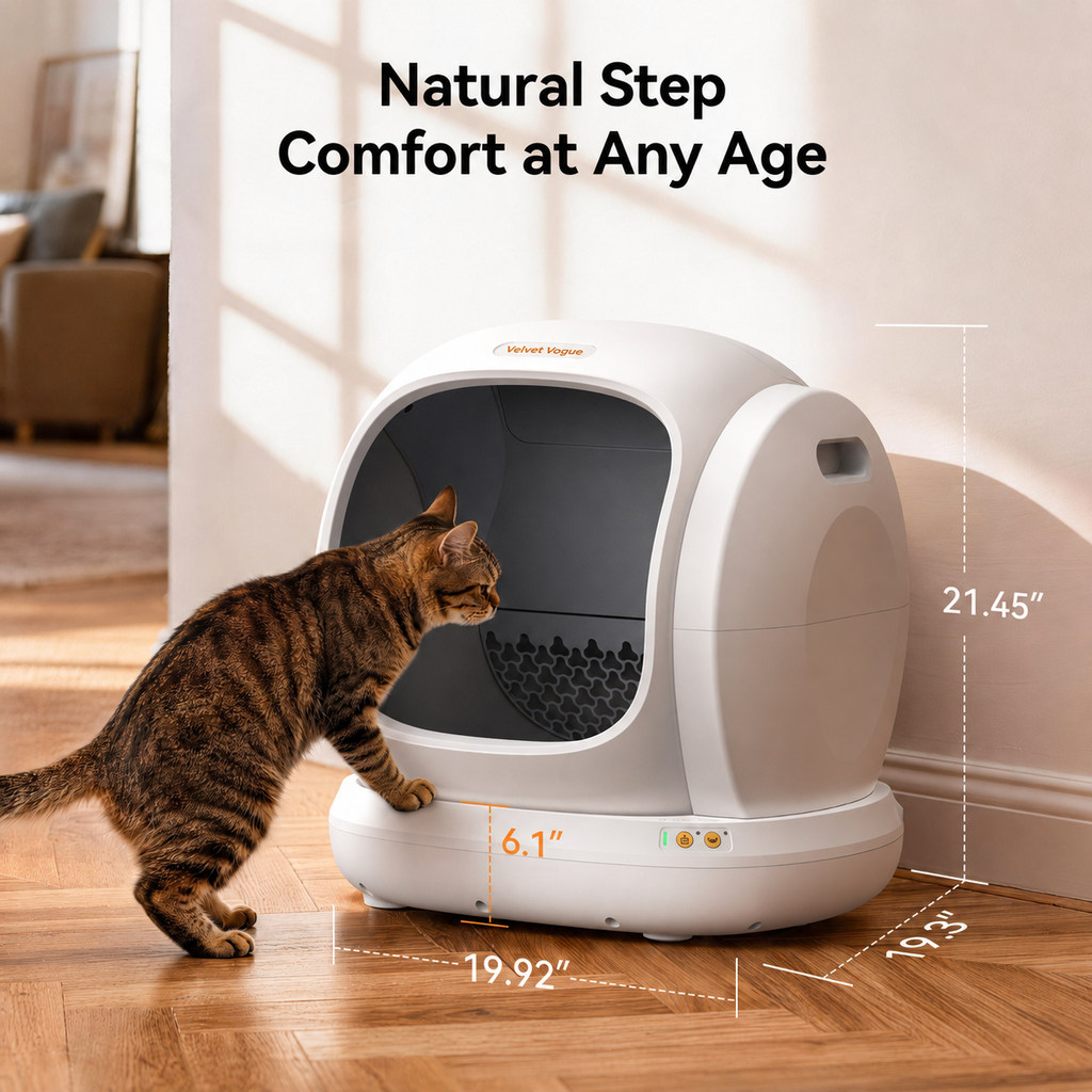 Self-Cleaning Cat Litter Box