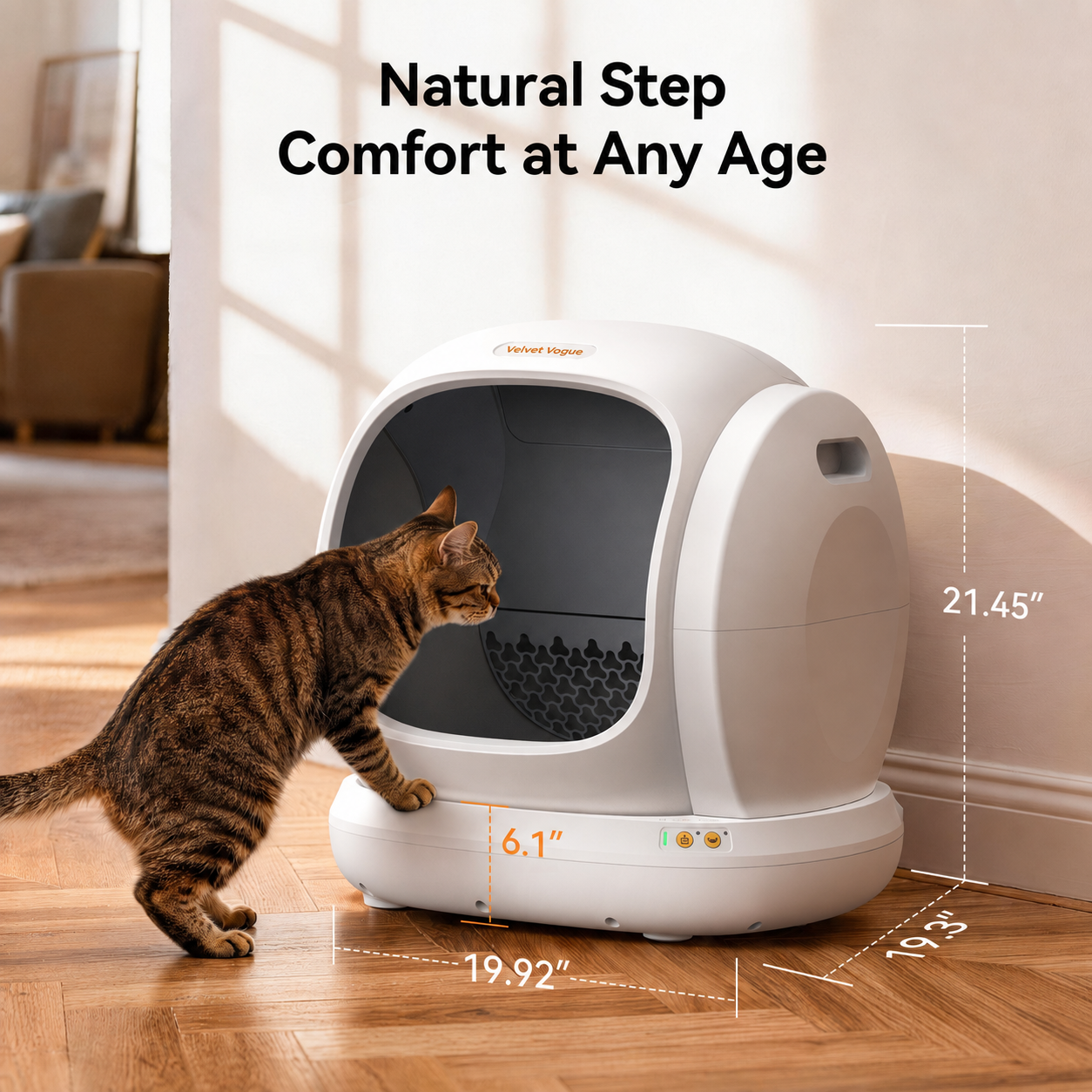 Self-Cleaning Cat Litter Box