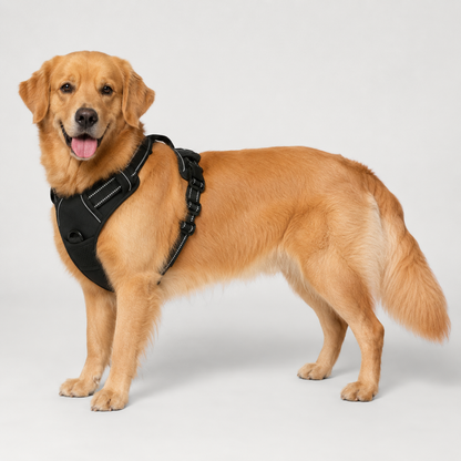 No Pull Dog Harness with Handle – Adjustable Padded Comfort Vest for Small, Medium & Large Dogs