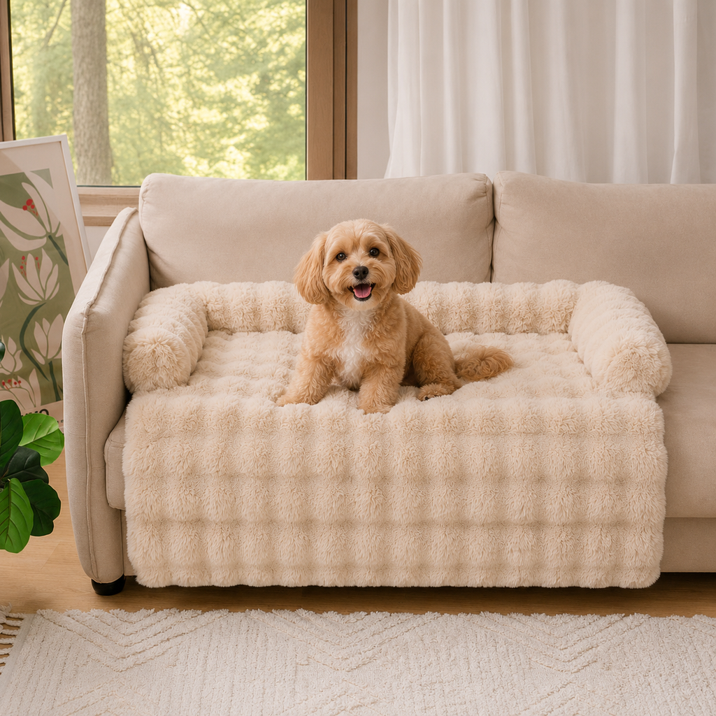 Plush Dog Bed with Ultimate Pet Comfort