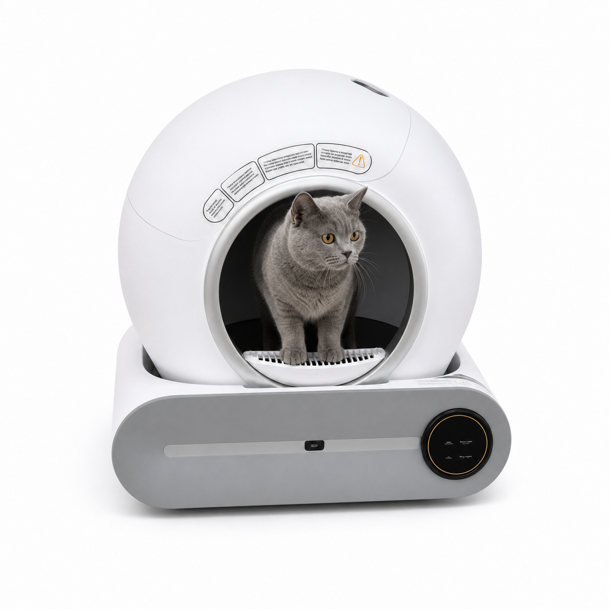 Smart Self-Cleaning Cat Litter Box with App Control
