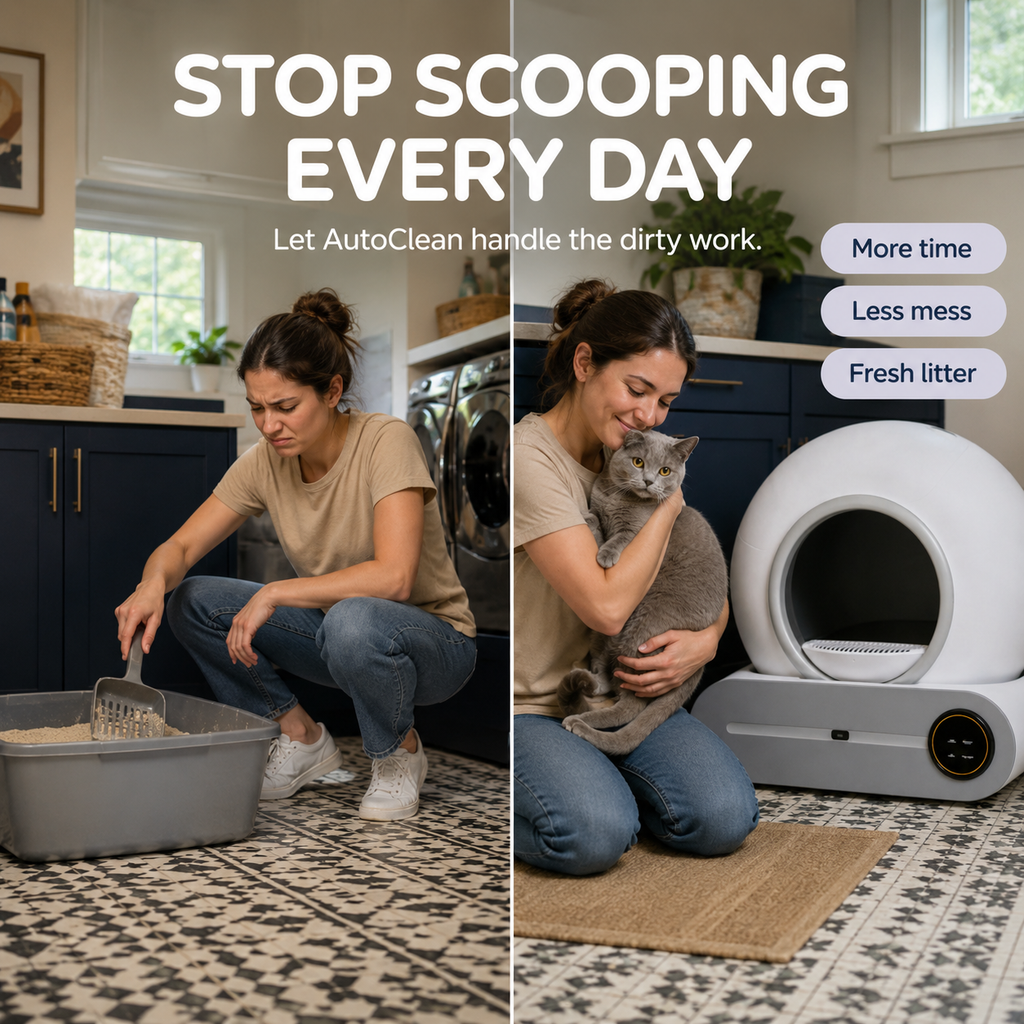 Self Cleaning Litter Box