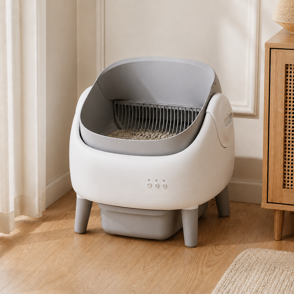 Smart Litter Box | Automatic Self-Cleaning app control