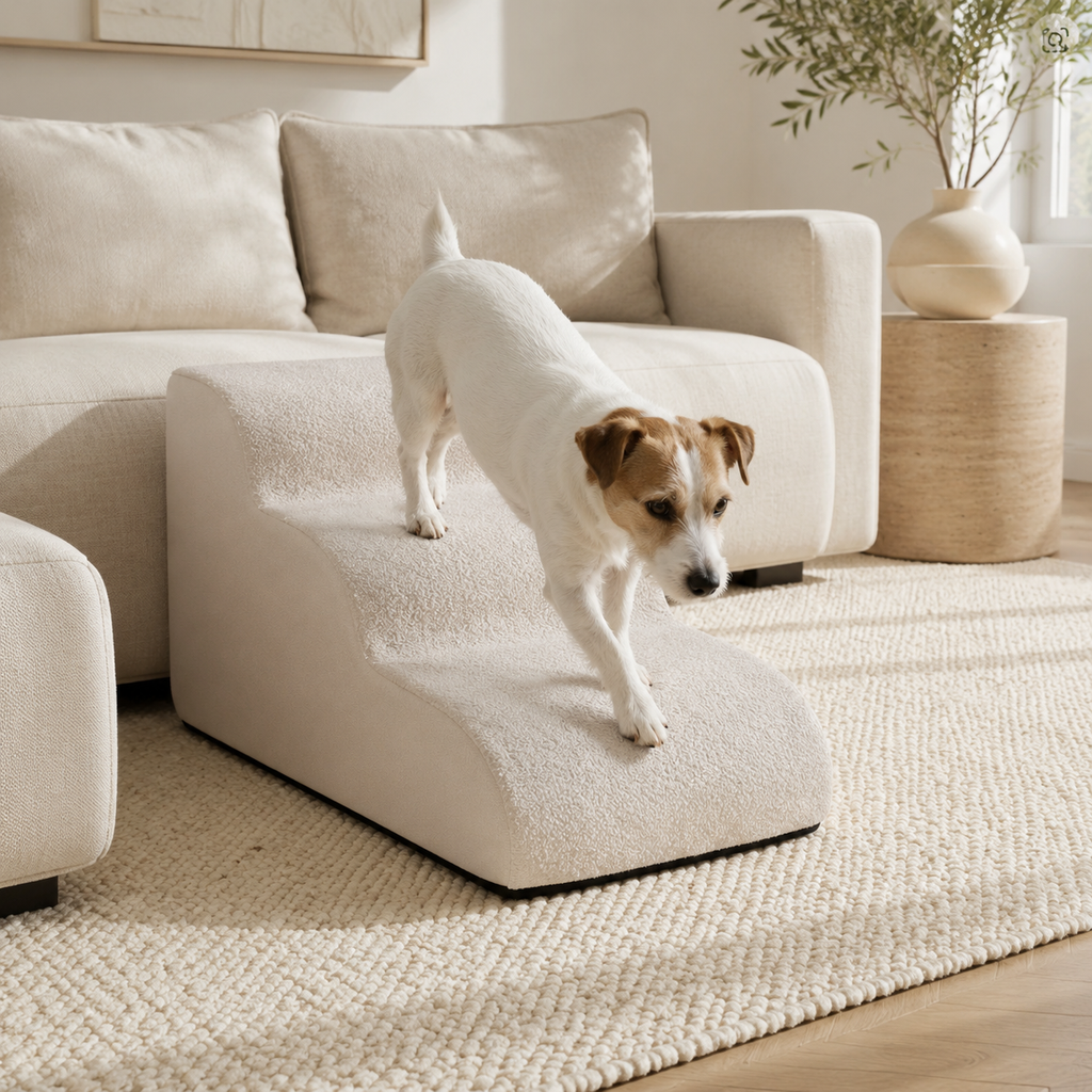 Comfort Steps | Dog Stairs for Bed with Non-Slip Design | Soft Foam for Easy Access