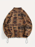 Rosalind Geometric Fleece Zip Jacket - image 12