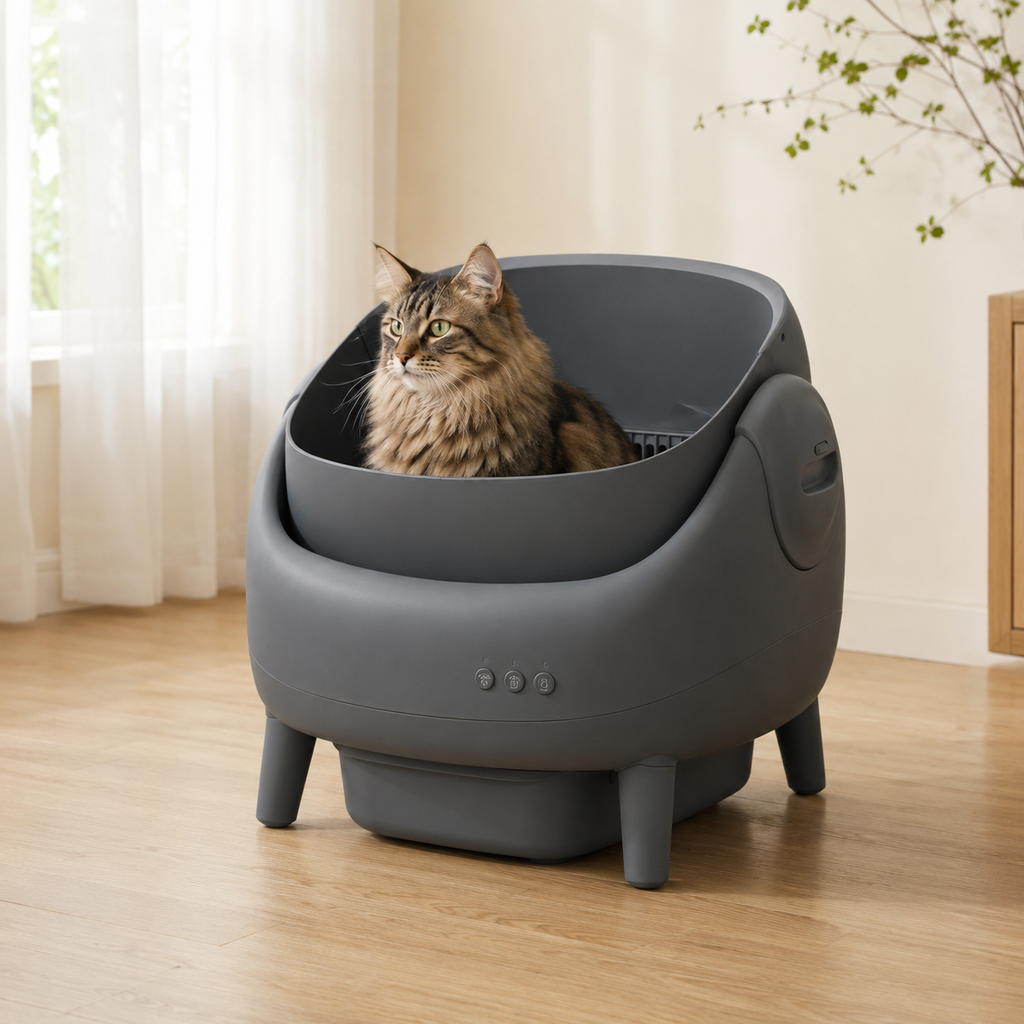Smart Litter Box | Automatic Self-Cleaning app control