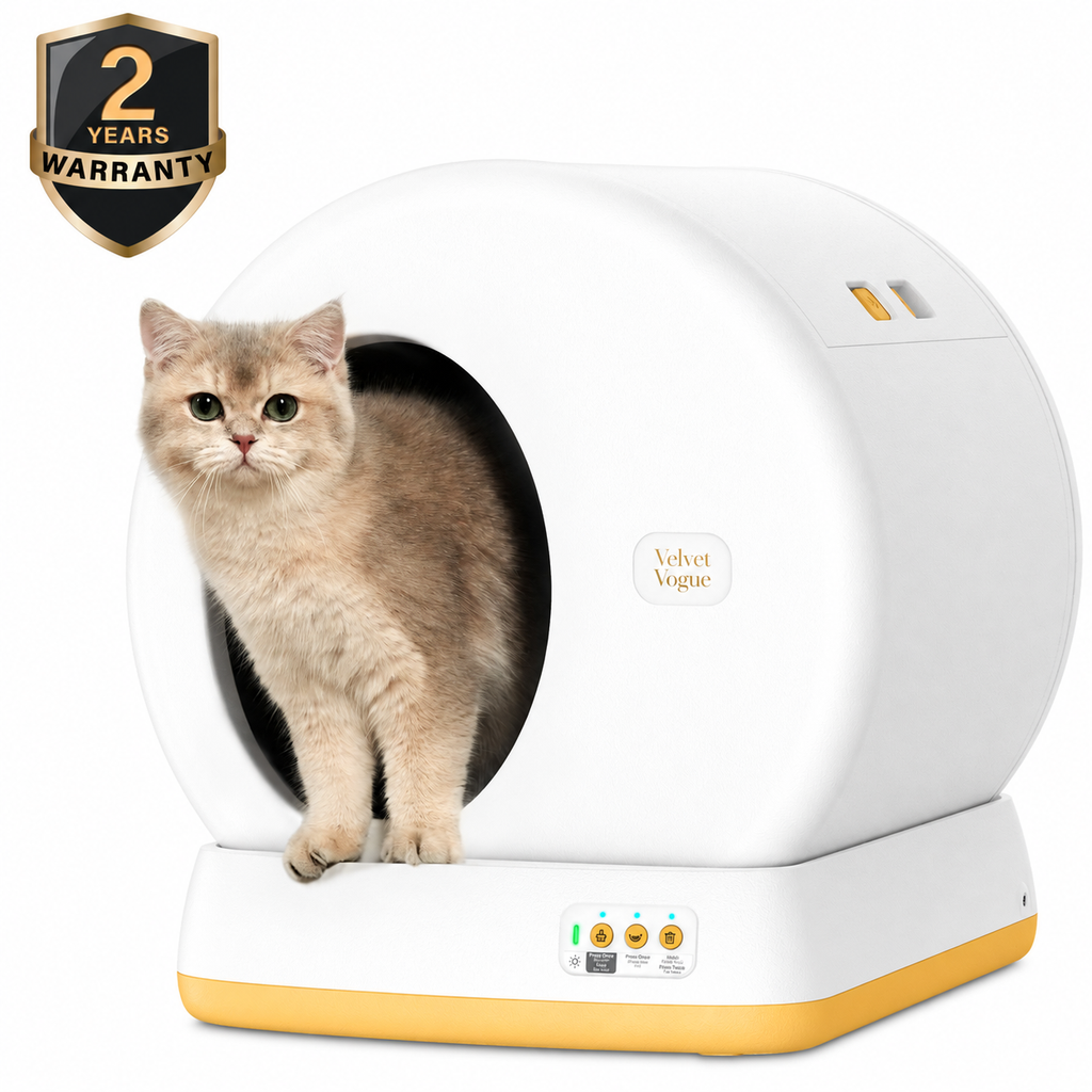 Self-Cleaning Cat Litter Box