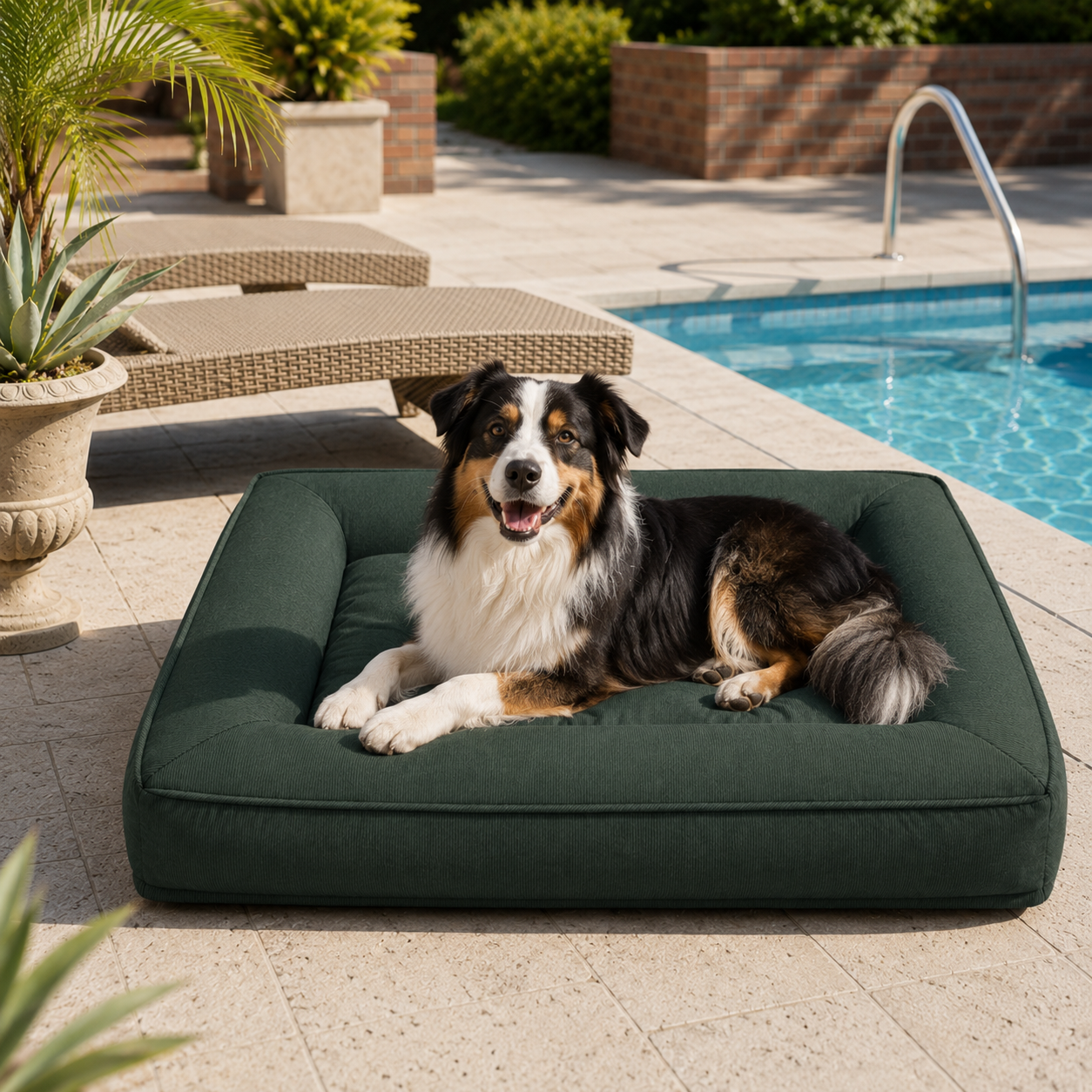Dog Bed with Waterproof Fabric | Anti-Anxiety Design for Ultimate Comfort