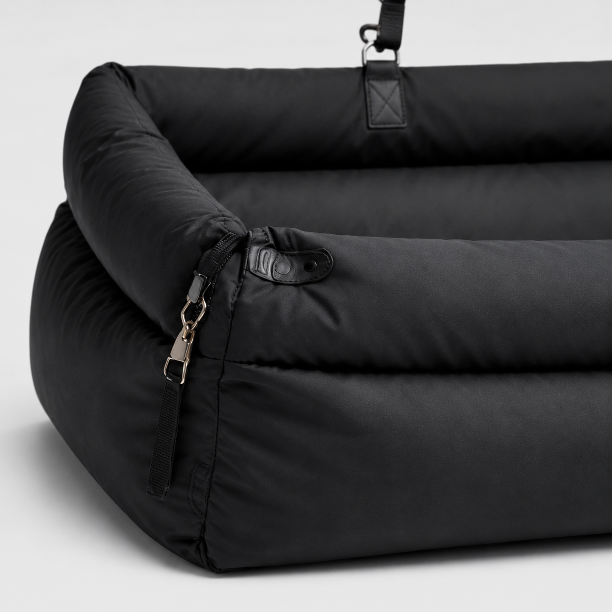 Waterproof Dog Car Seat Bed – Padded Travel Bed for Dogs