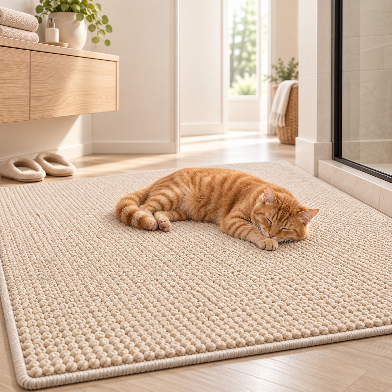Large Cat Scratching Mat Cat Scratch Pad Floor Scratcher for Indoor Cats