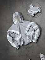 Oswin Hooded Colorblock Windbreaker - image 4
