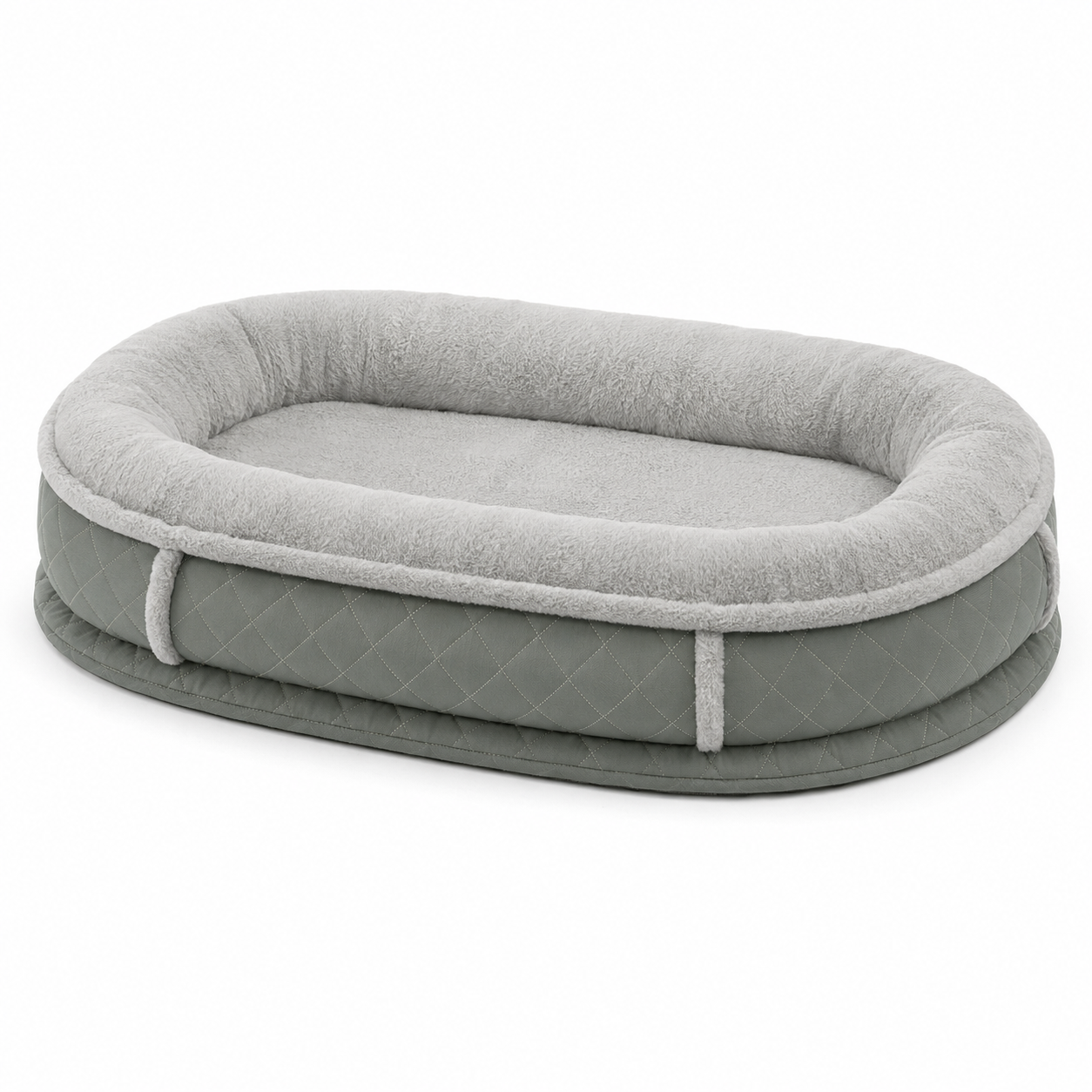 Orthopedic Dog Bed | Plush Faux Leather with Removable Cover | Cozy Retreat for Joint Support