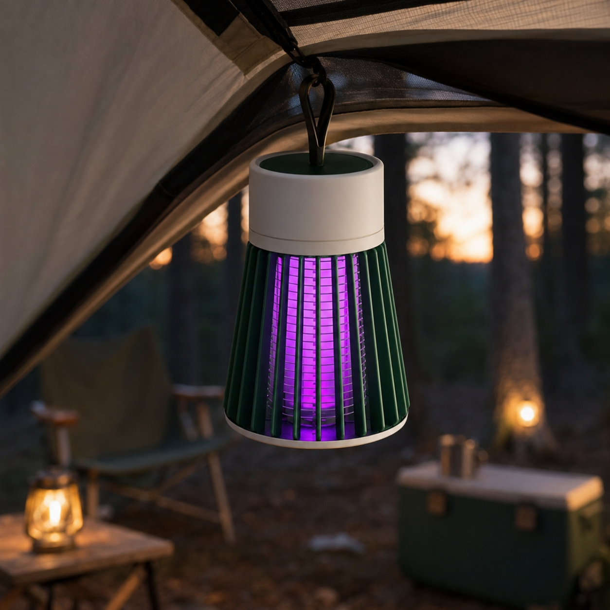 Electric Bug Zapper with USB Charging & LED Light | Indoor and Outdoor Insect Control