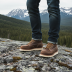 Wilbur Moc Toe Lace-Up Work Boots - image 2