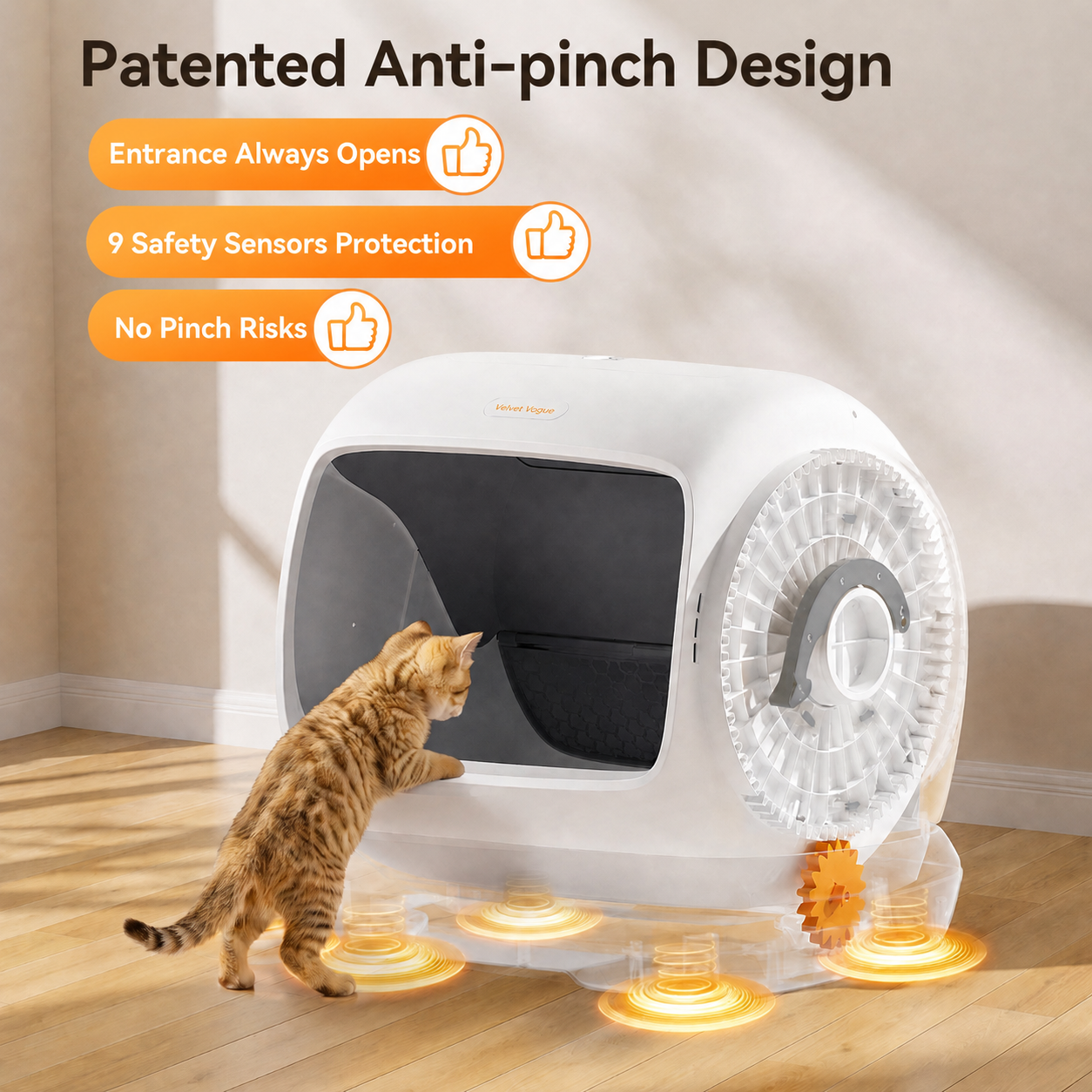 Self Cleaning Cat Litter Box