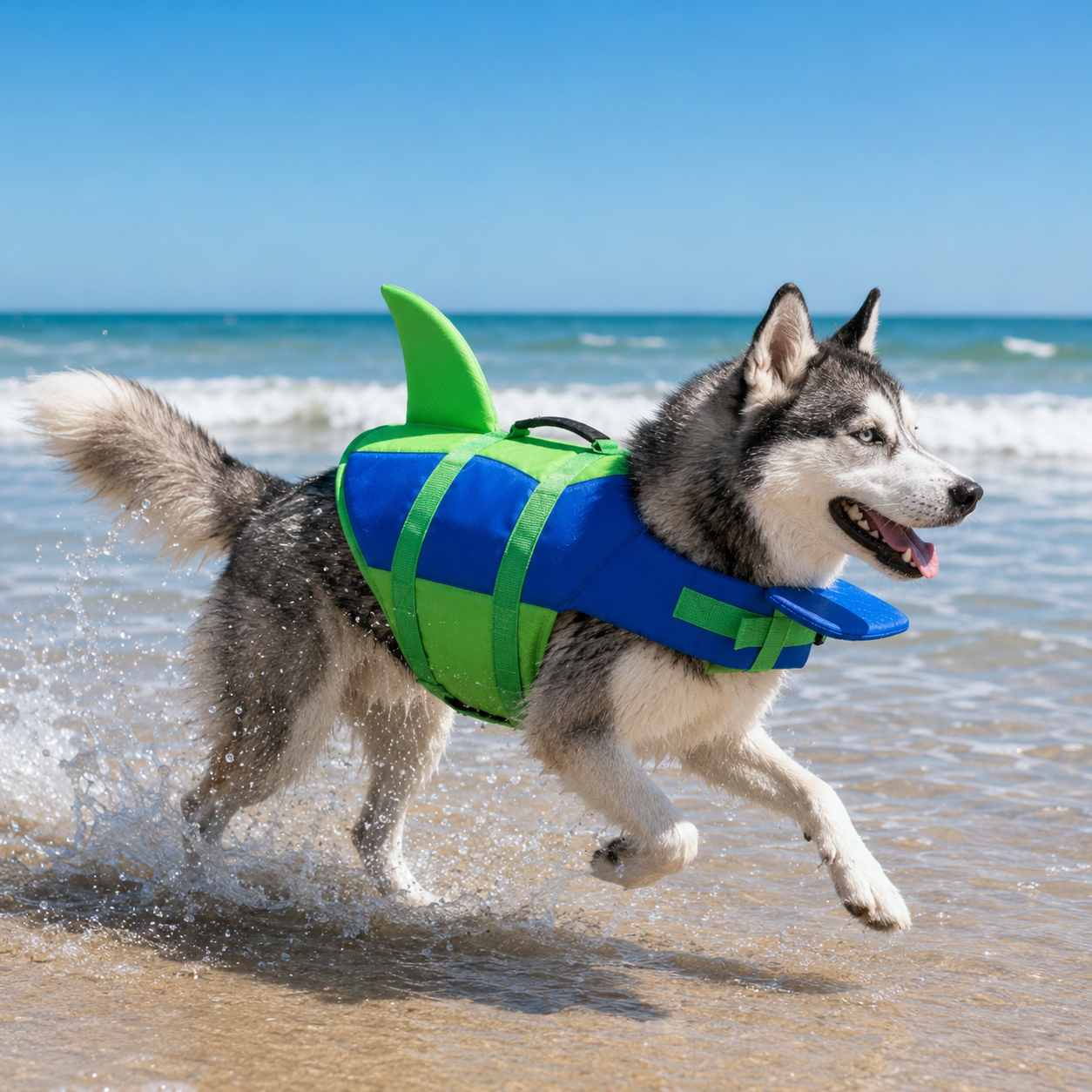 Shark-Fin Dog Life Jacket