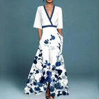 Floral Print Maxi Dress
