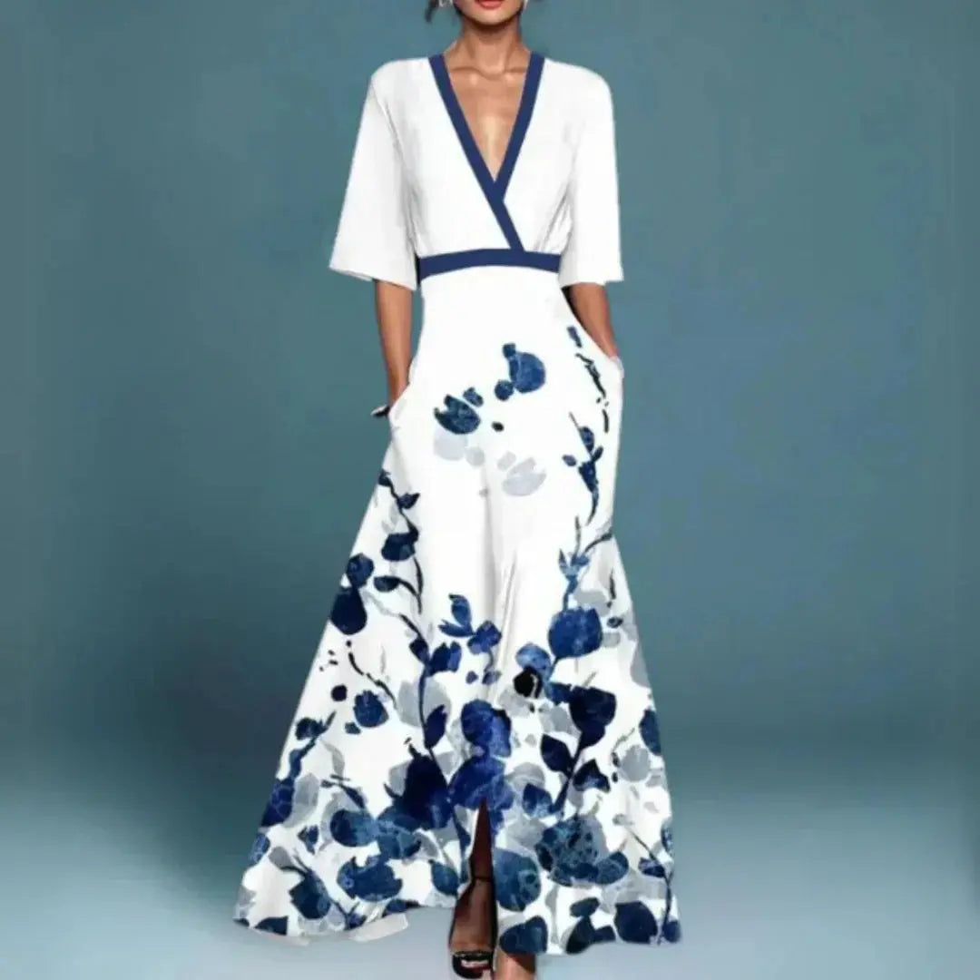 Floral Print Maxi Dress
