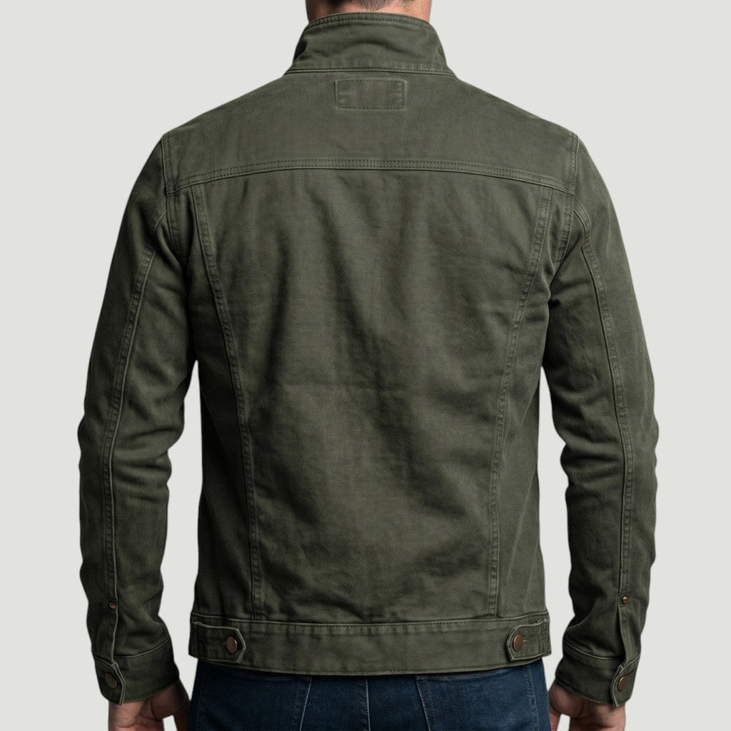 Emrys Canvas Zip Utility Jacket - image 1