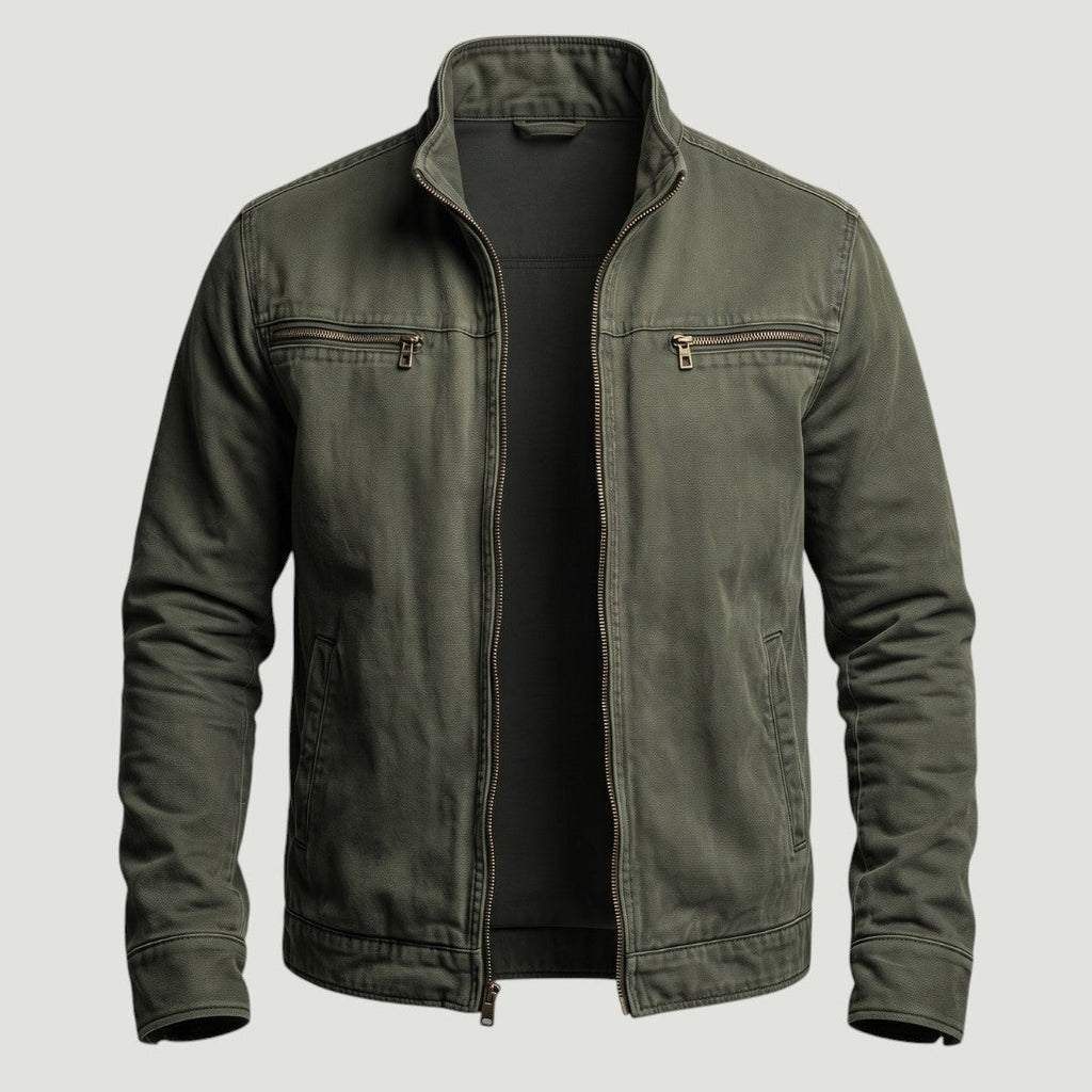 Emrys Canvas Zip Utility Jacket - image 2