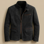 Thorne Suede-Look Zip Jacket - image 3
