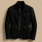 Thorne Suede-Look Zip Jacket - image 1