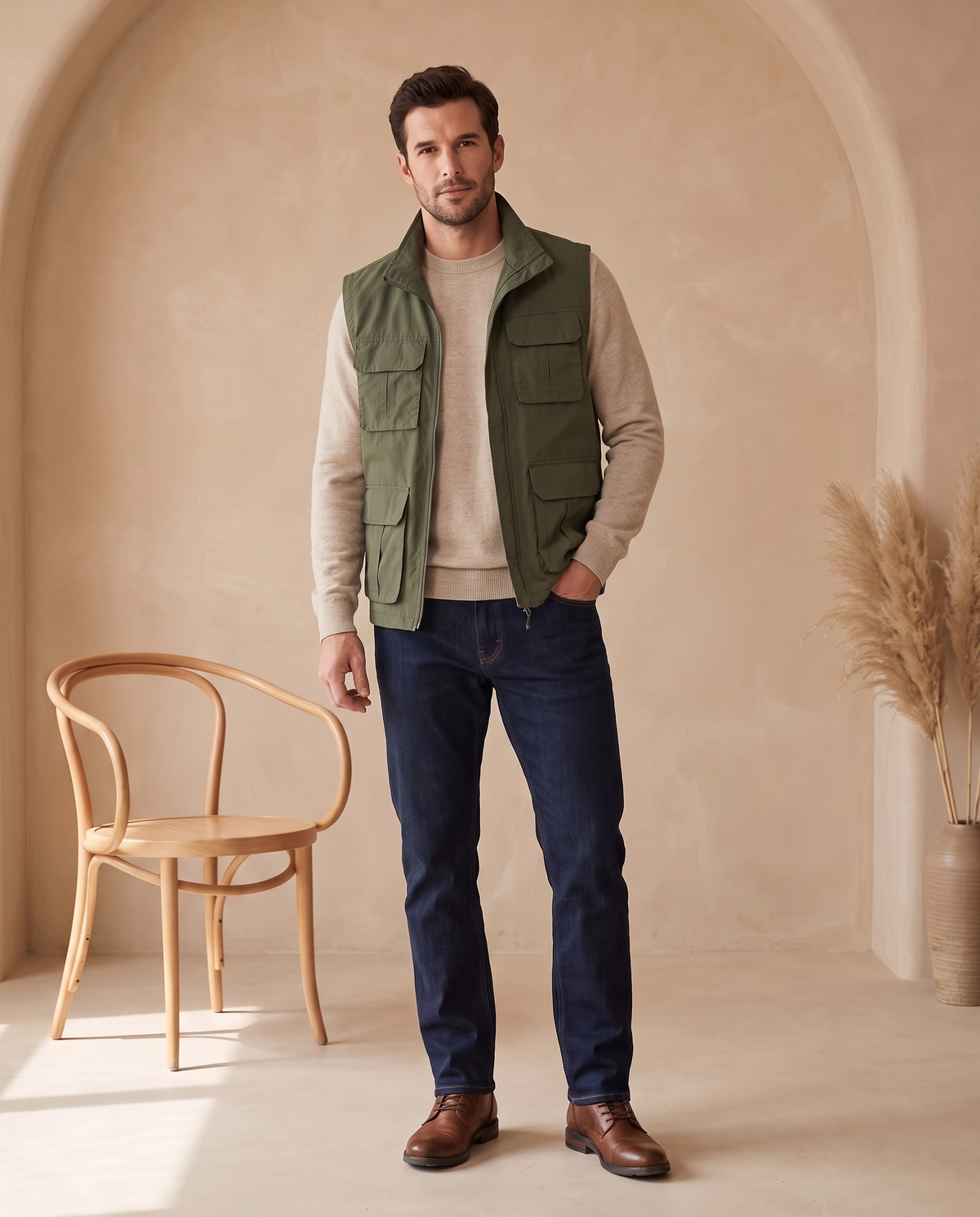 Velvet Vogue Gareth three-quarter view