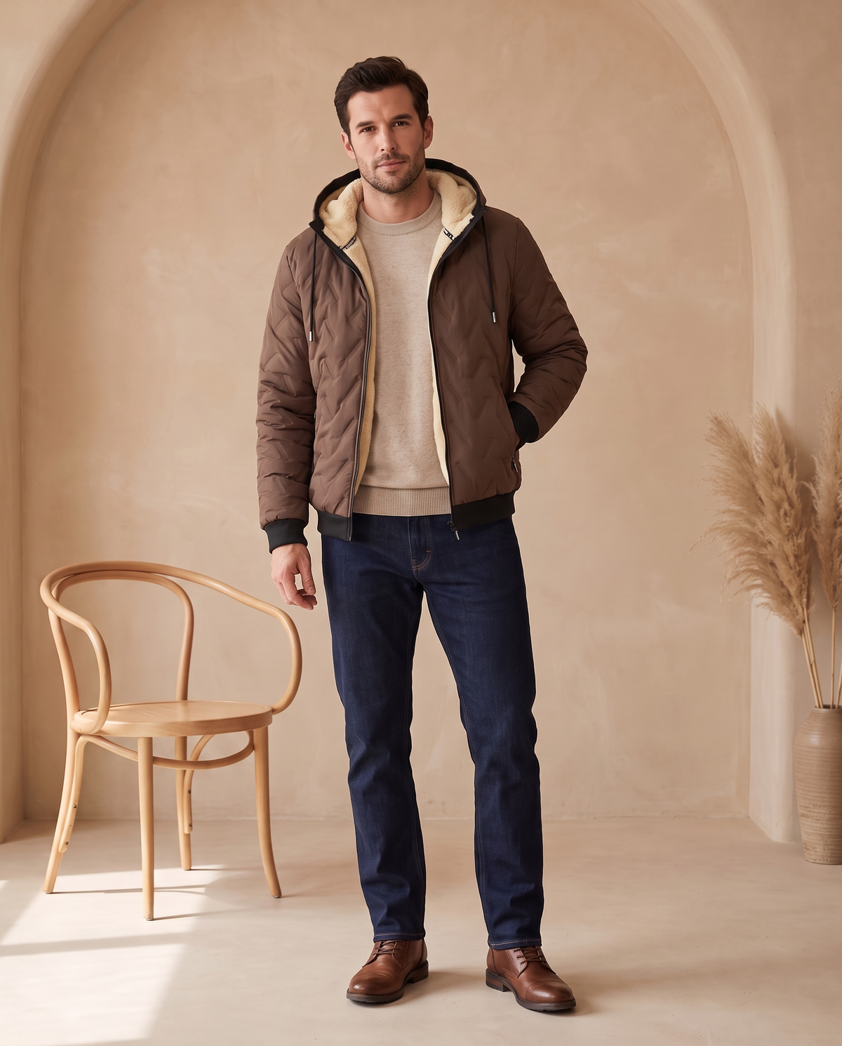 Velvet Vogue Emory three-quarter view